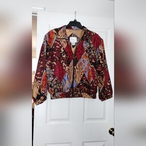 Women's Vintage 90s Silk Jacket